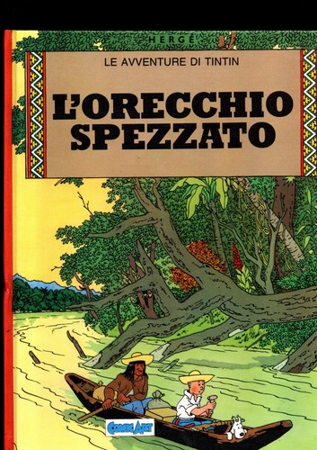 Hergé oreill cassée en - hergé., l
