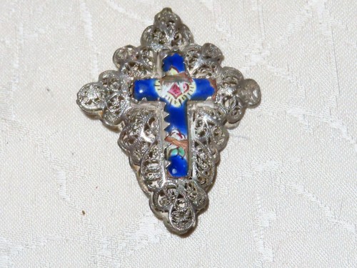 Ancien pendentif chapelet - ancien, de