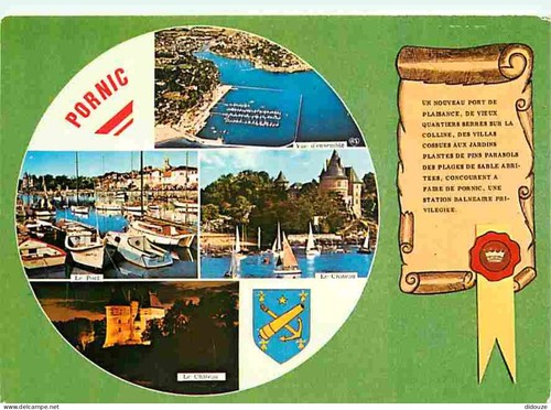 Carte postale pornic - 44,