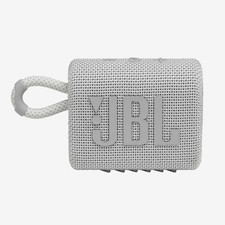 JBL Go 3 Mini Bluetooth Blanc Étanche IPX67 Haut-Parleurs Bluetooth Wifi