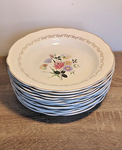 Lot assiettes creuses - 12,