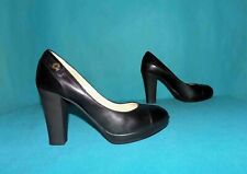 escarpins LUCIANO PADOVAN en cuir noir p 39 Fr