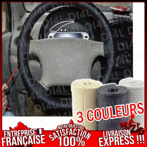 Couvre volant voiture cuir - voiture,