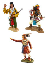 Lot figurines indiens - lot,