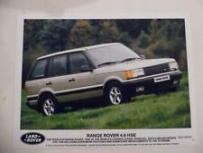 Photo RANGE ROVER 4.6 HSE