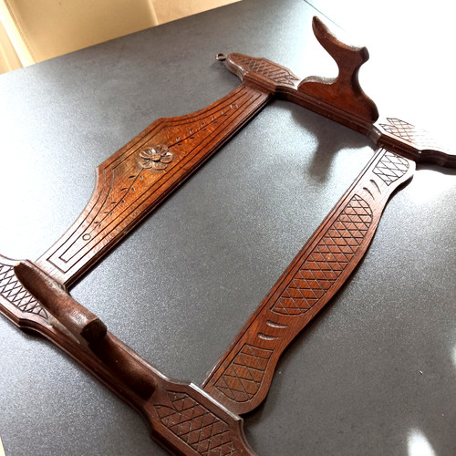 Porte fusils ancien chêne - porte-fusils,