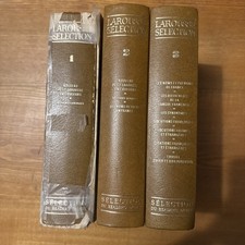 LAROUSSE SELECTION I 3 VOLUMES