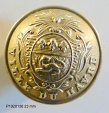 Tres Ancien Bouton   . " Ville Du HAVRE "   23 mm  Fab :  A.M &  Cie Paris