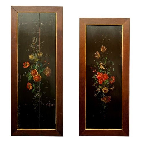 Deux panneaux boiserie - deux,