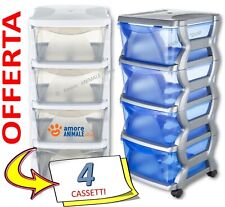 Bama Ensemble Commode Avec 3/4 Tiroirs Avec Roues → Divers Couleurs Et Modèles