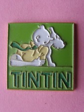 pin's TINTIN ALPH ART AGR 1995 - variante 1 - dim: 22x22 mm , hergé