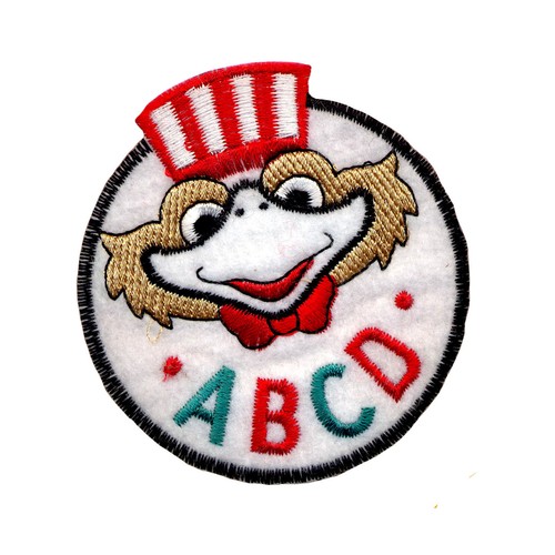 Sticker ecusson oiseau humour - ecusson,