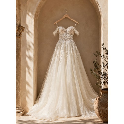 Pronovias off shoulder wander - shoulder,