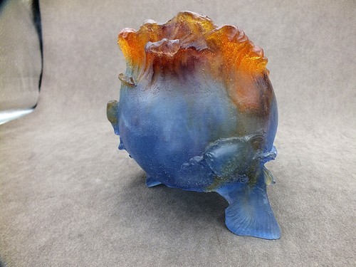 Vase petit pot pâte verre - petit, de