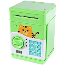 Tirelire Malplay coffre-fort sûr et suce "Chat d'épargne" crypté avec Z