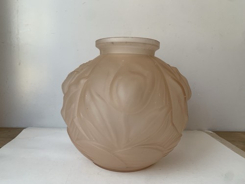 Ancien vase boule verre - ancien,