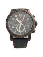 Citizen Eco-Drive H800-S107342 Radio-Pilotée St. Acier Noir Solaire Hommes Watch