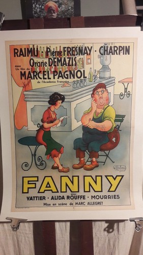 Affiche cinema fanny dubout - cinema,