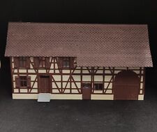 Maison Alsacienne HO modélisme ferroviaire, la ferme JAKOB, le village Alsacien