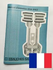 Manuel d'entretien [Français]