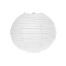 Lanterne boule blanche en