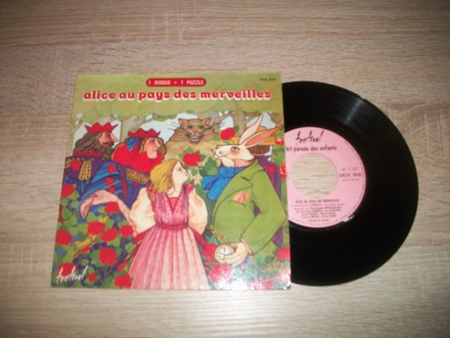 Vinyle tours alice au pays - vinyle, tours,