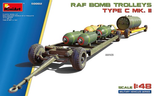 Miniart chariots bombes raf - miniart,