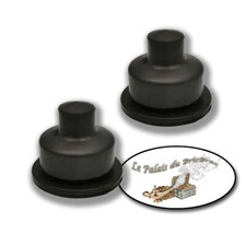 Lot de 2 silent bloc support cache moteur (adaptable 8200376102 - 2l dci …)