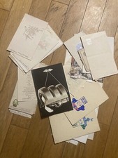 lot 34 menus anciens annee 20-60 mariage banquet communion ect...