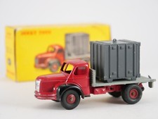 Dinky Toys F n° 34B  BERLIET camion plateau avec container en boite 