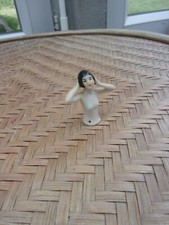 MINIATURE :  un buste d'élégante (poupée ?) - Porcelaine Allemagne