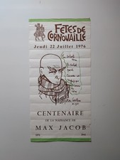 Jean Cocteau Affiche Fêtes De