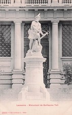 SUISSE LAUSANNE MONUMENT DE GUILLAUME TELL
