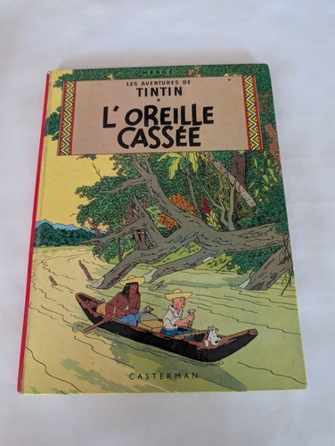 Tintin oreille cassée b36 - l'oreille,