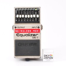 Boss GE-7 Modified Noiseless Equalizer MIT 1993 Effects Pedal Used FmJP #AF07548