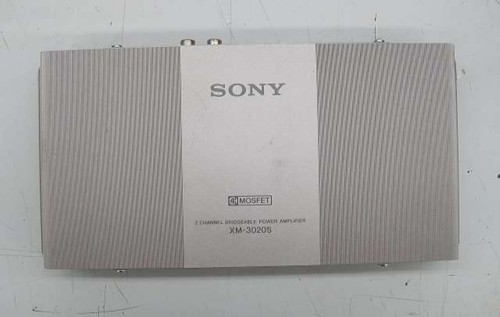 Sony 3020s channel - xm-3020s, car