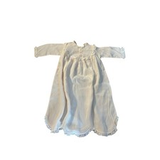 Edwardian Silk Baby Gown