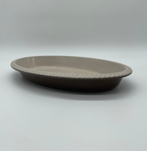 Creuset plat marron cm - 36,