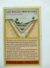 CHROMO  les belles inventions .. LE PUIT ARTESIEN   . serie G. 129