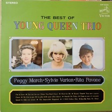 LP Sylvie VARTAN - Peggy MARCH - Rita PAVONE Disque compilation vinyle 1965 jpn