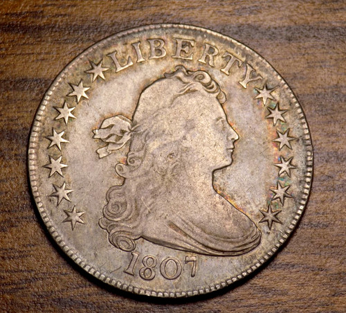 Bust half dollar - bust, 1807