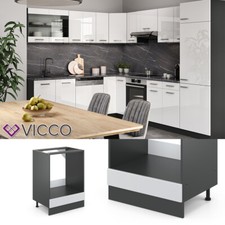 Meuble de cuisine, élément haut, élément bas, cuisine intégrée, VICCO R-Line