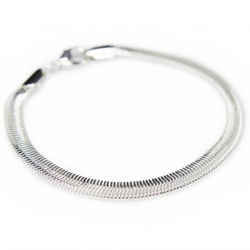 Bracelet gourmette argent - bracelet,