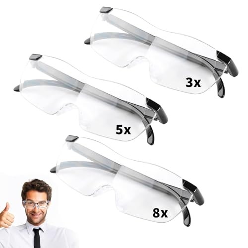 3pcs 300 500 800 - 300%, lunette