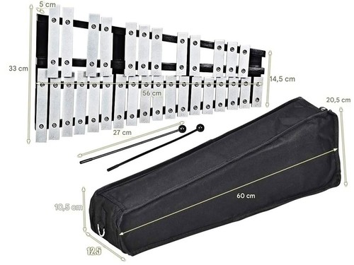 Xylophone mu10043 avec sac - xylophone, à