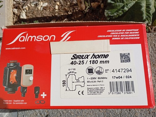 Circulateur salmson pour - salmson,