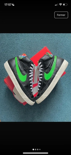 Nike blazer vert noir - vert, et