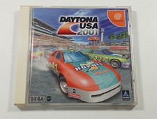 DAYTONA USA 2001 SEGA DREAMCAST (DC) NTSC-JAPAN (COMPLETE WITH SPIN/REG CARD - G