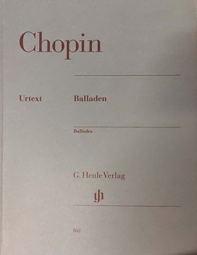 Chopin ballade langue - -, [langue