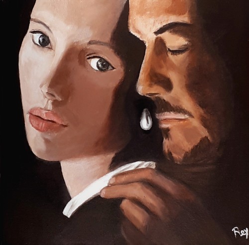 Vermeer jeune femme - vermeer,